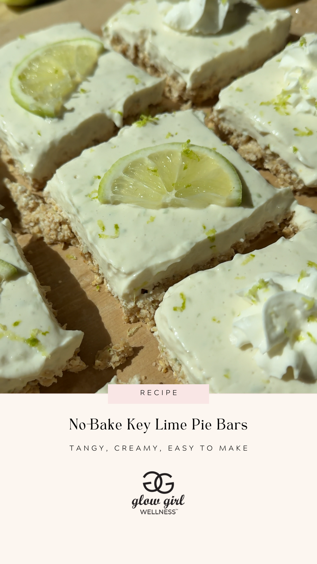 Easy No-Bake Key Lime Pie Bars