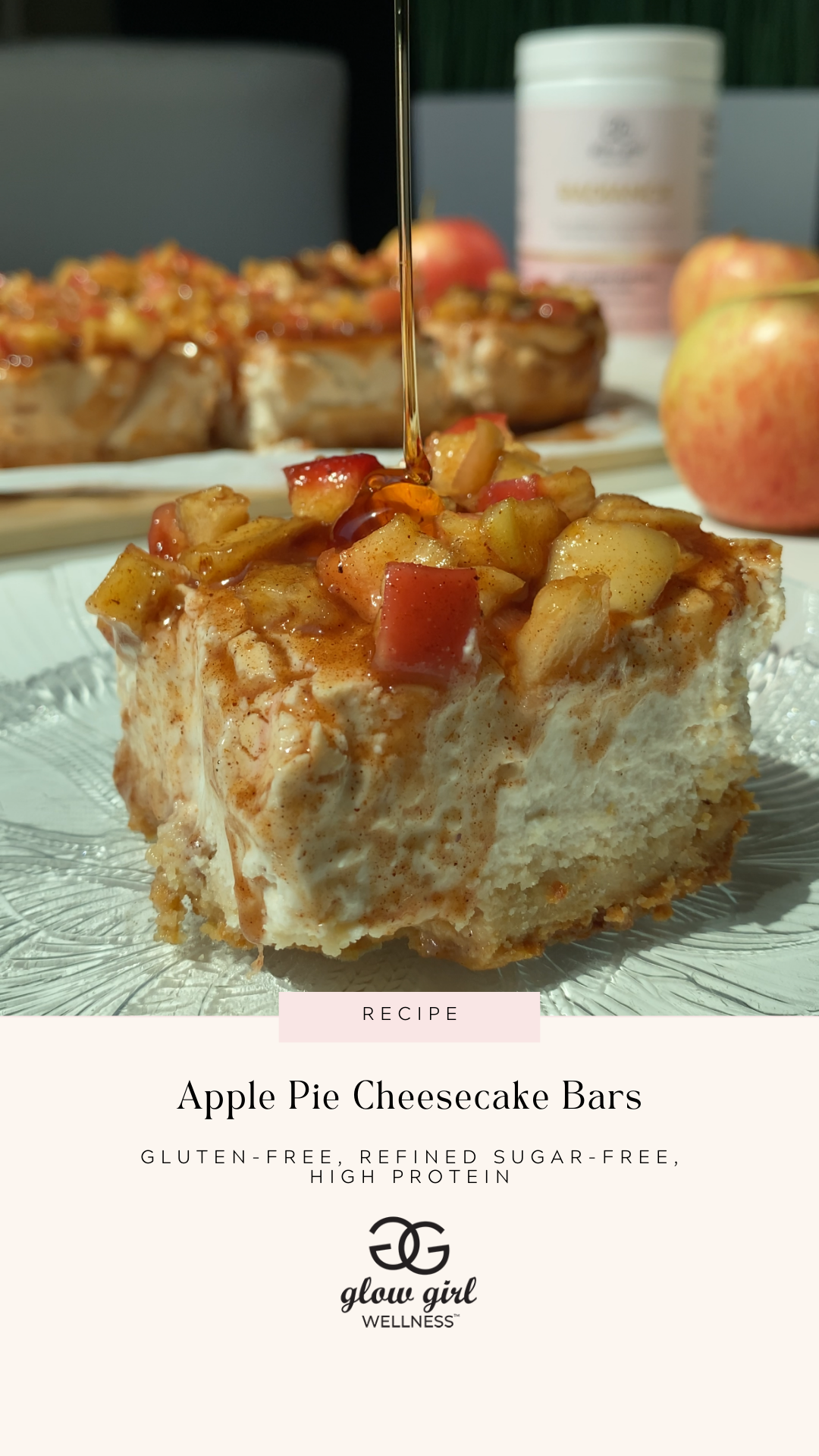 Apple Pie Cheesecake Bars