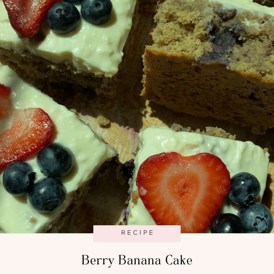 Berry Banana Cake