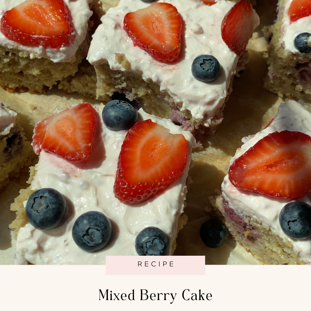 Mixed Berry Cake
