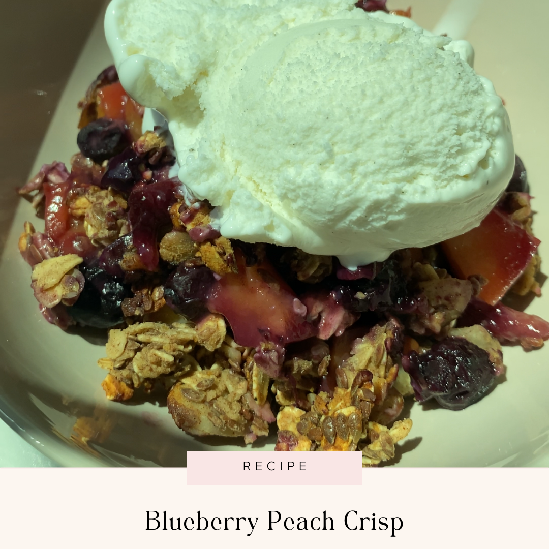 Blueberry Peach Crisp