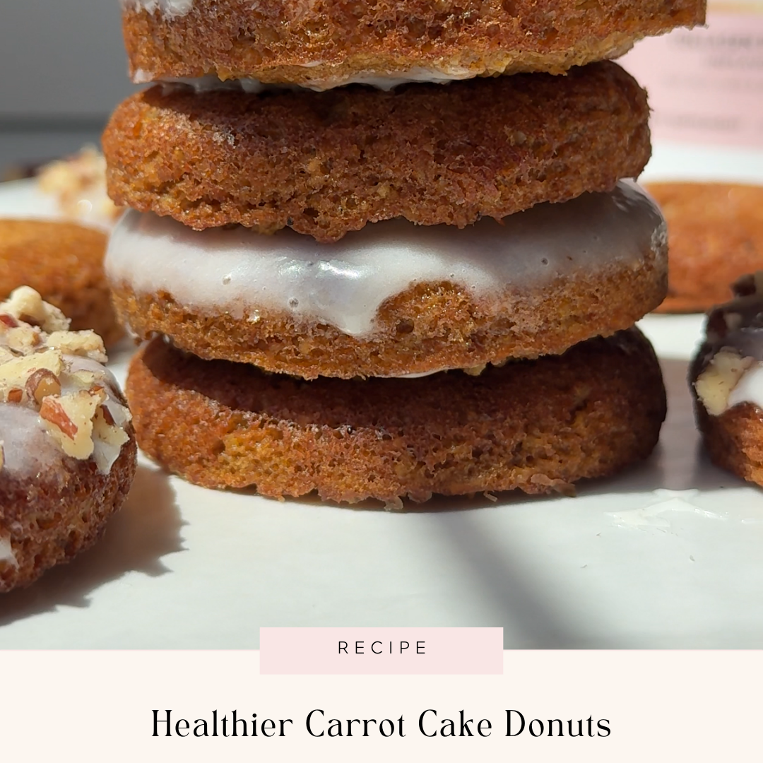 Baked Carrot Cake Donuts (with a Nourishing Twist!)