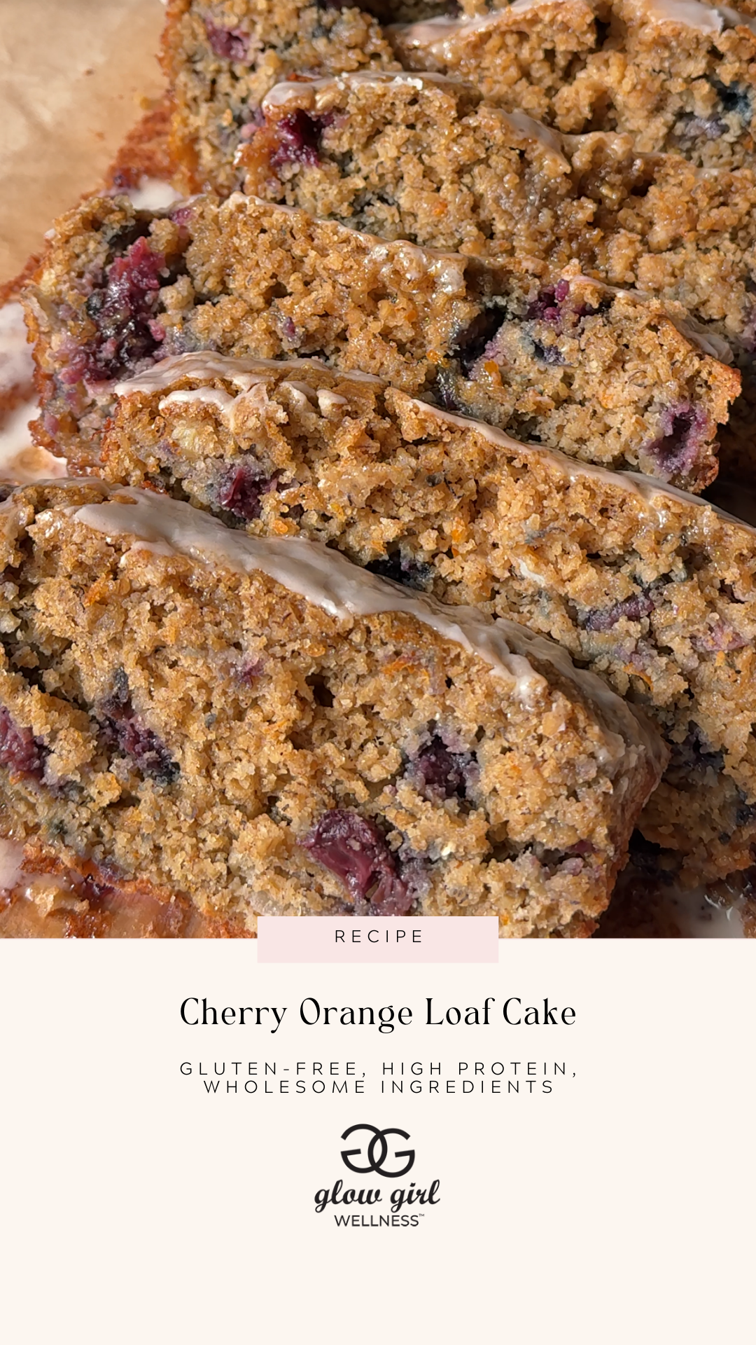 Cherry Orange Loaf Cake