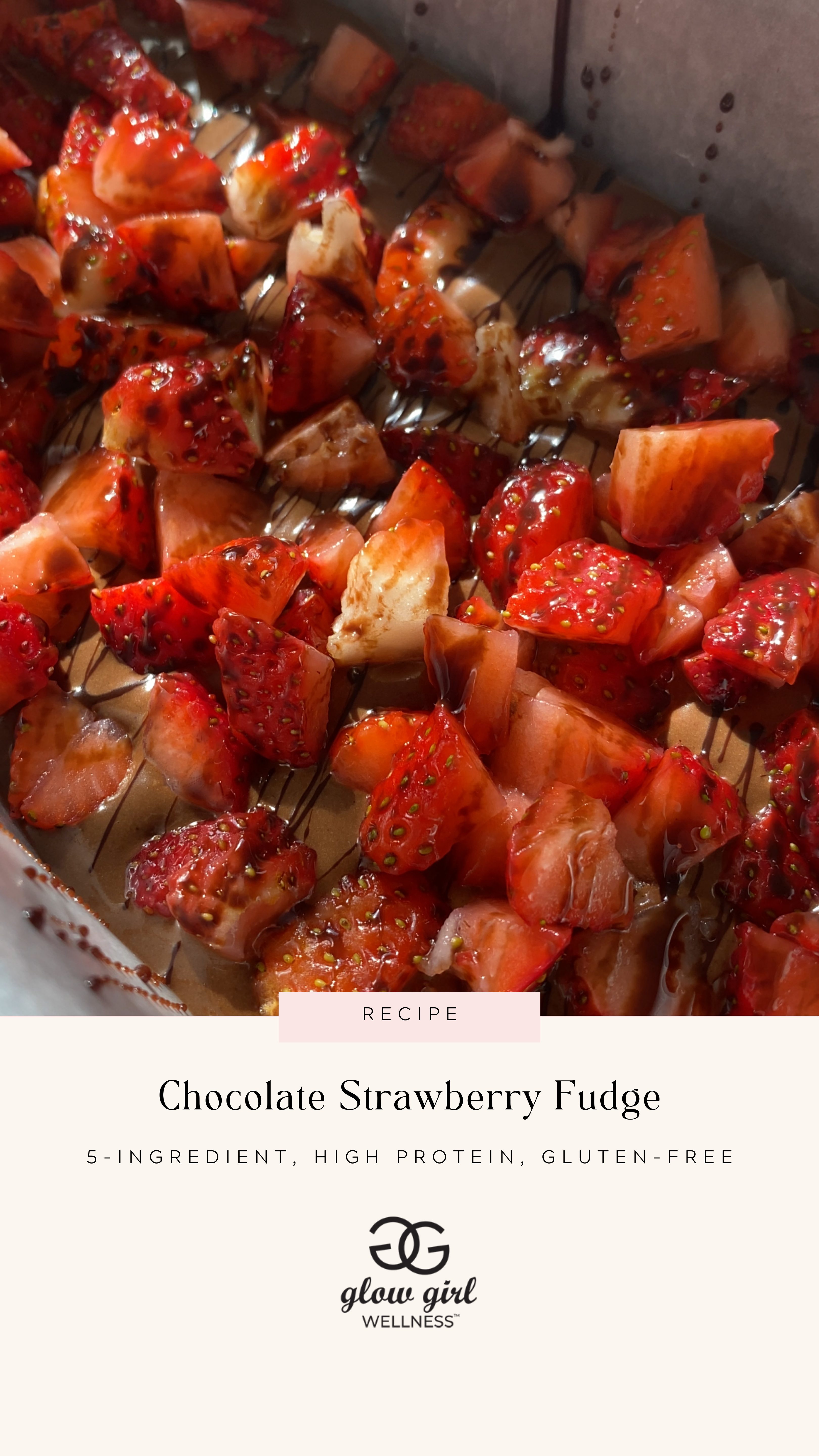 Chocolate Strawberry Fudge