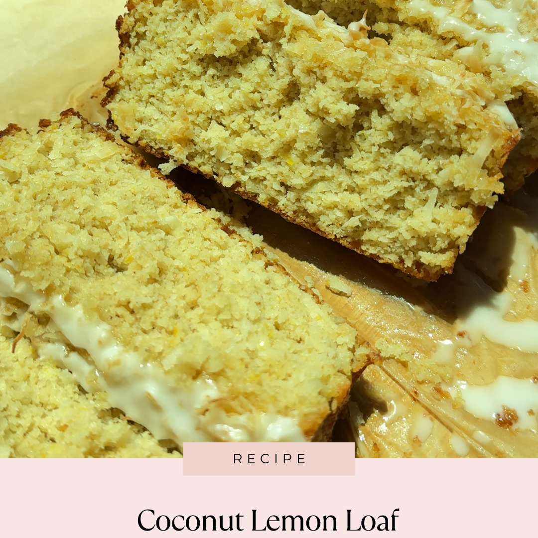 Coconut Lemon Loaf (with Toasted Coconut & Optional Glaze)