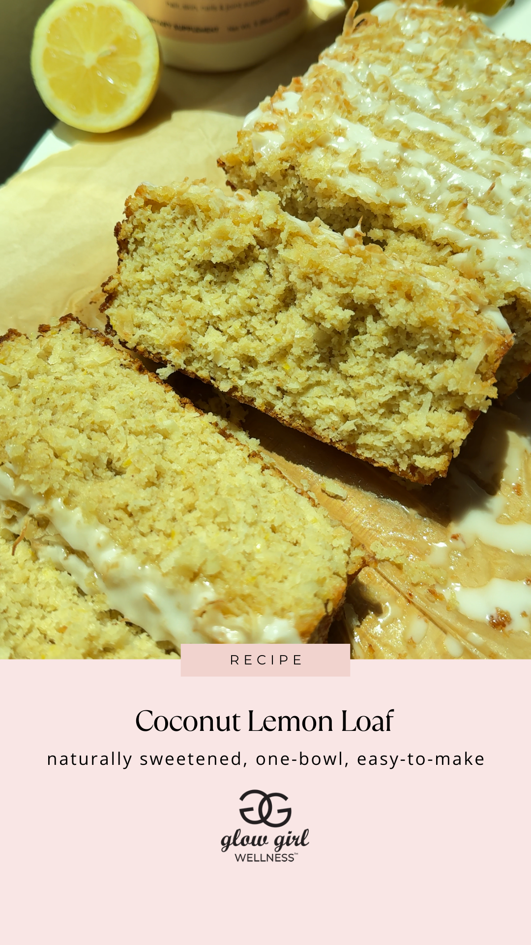 Coconut Lemon Loaf (with Toasted Coconut & Optional Glaze)