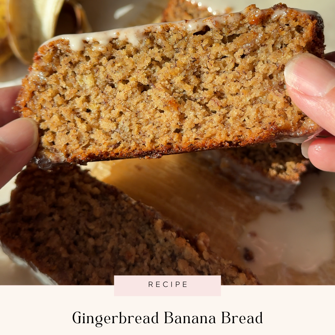 Gingerbread Banana Bread