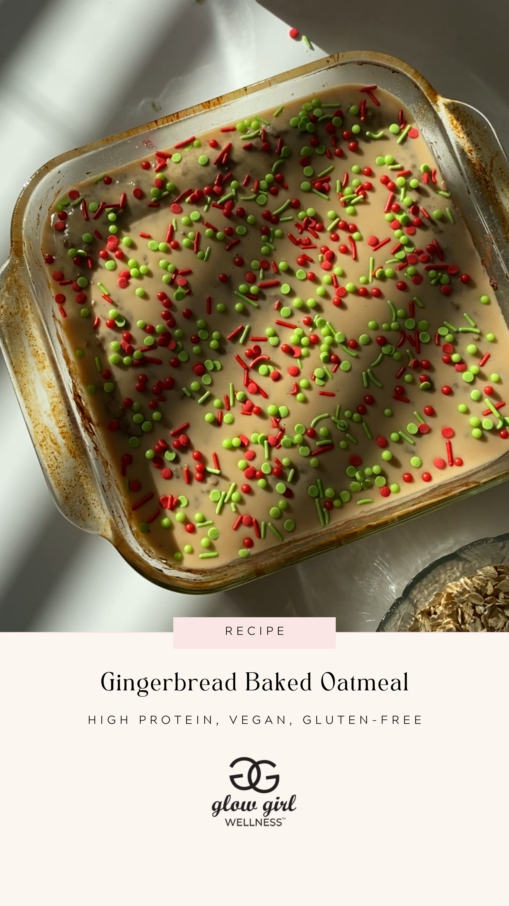 Gingerbread Baked Oatmeal