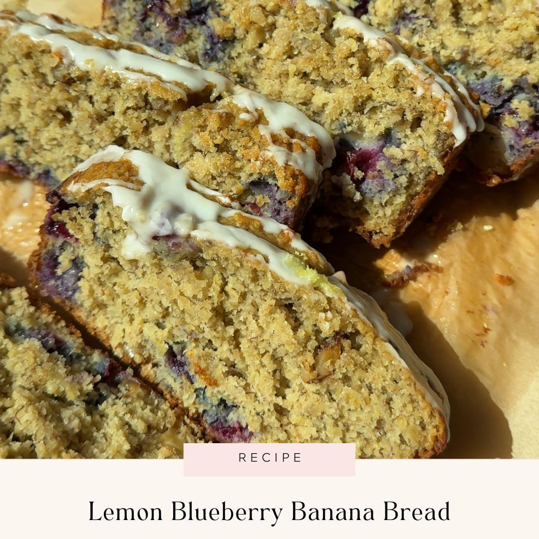 Lemon Blueberry Banana Bread