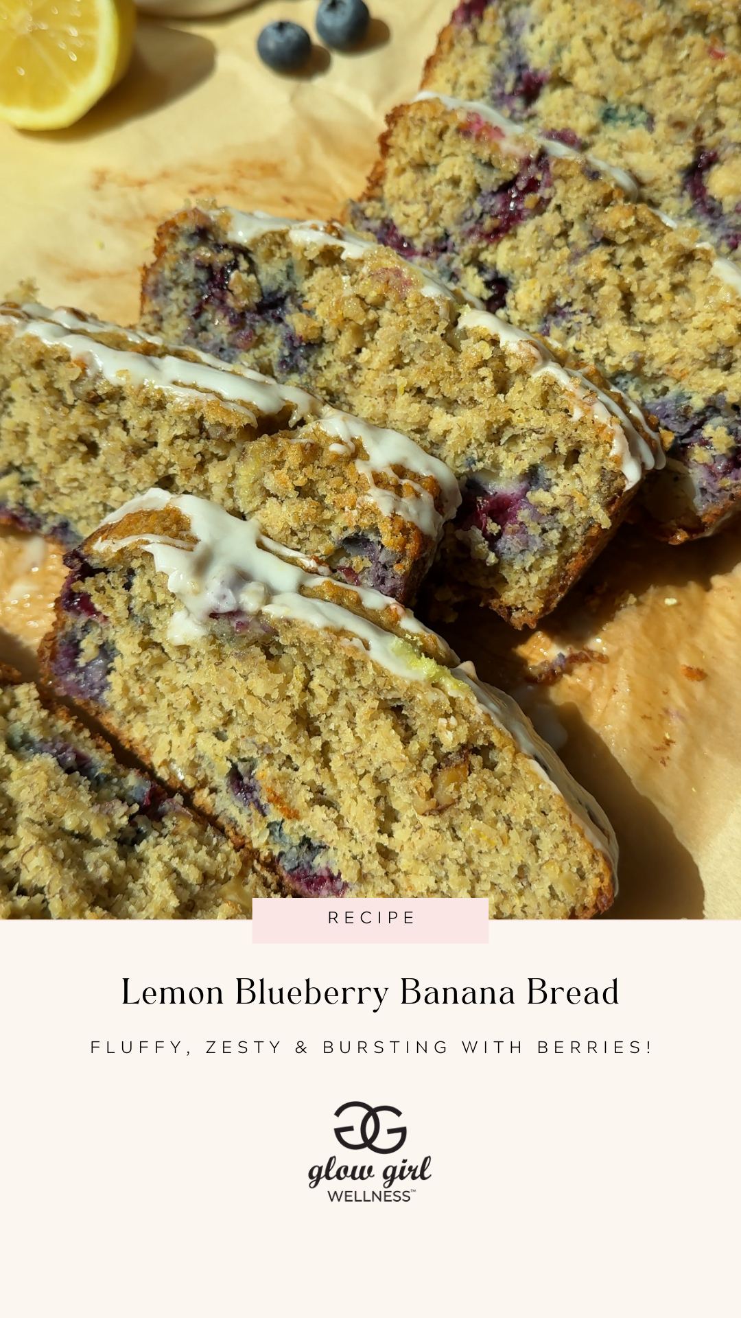 Lemon Blueberry Banana Bread