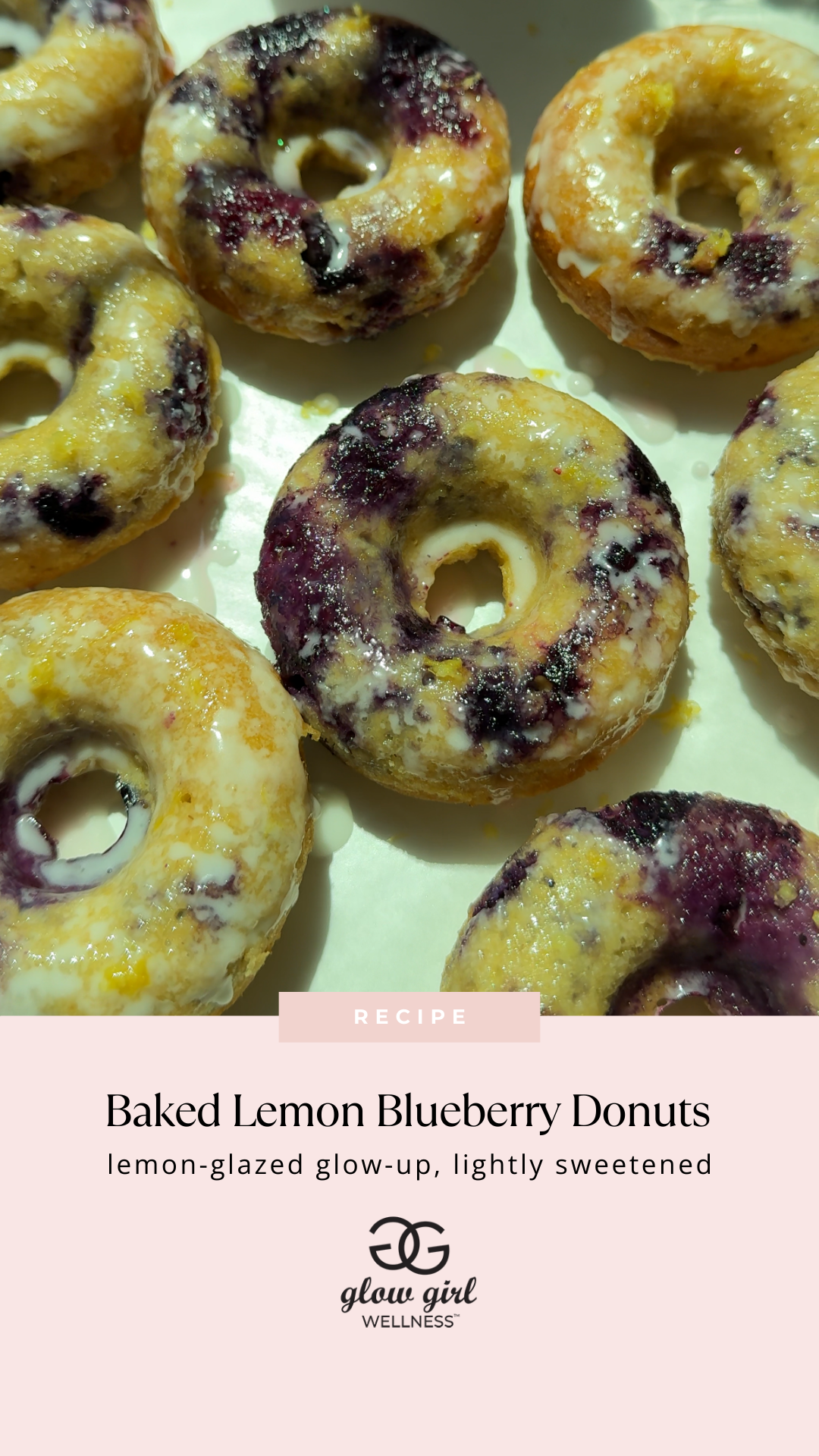 Baked Lemon Blueberry Donuts (Gluten-Free + Protein-Packed!)
