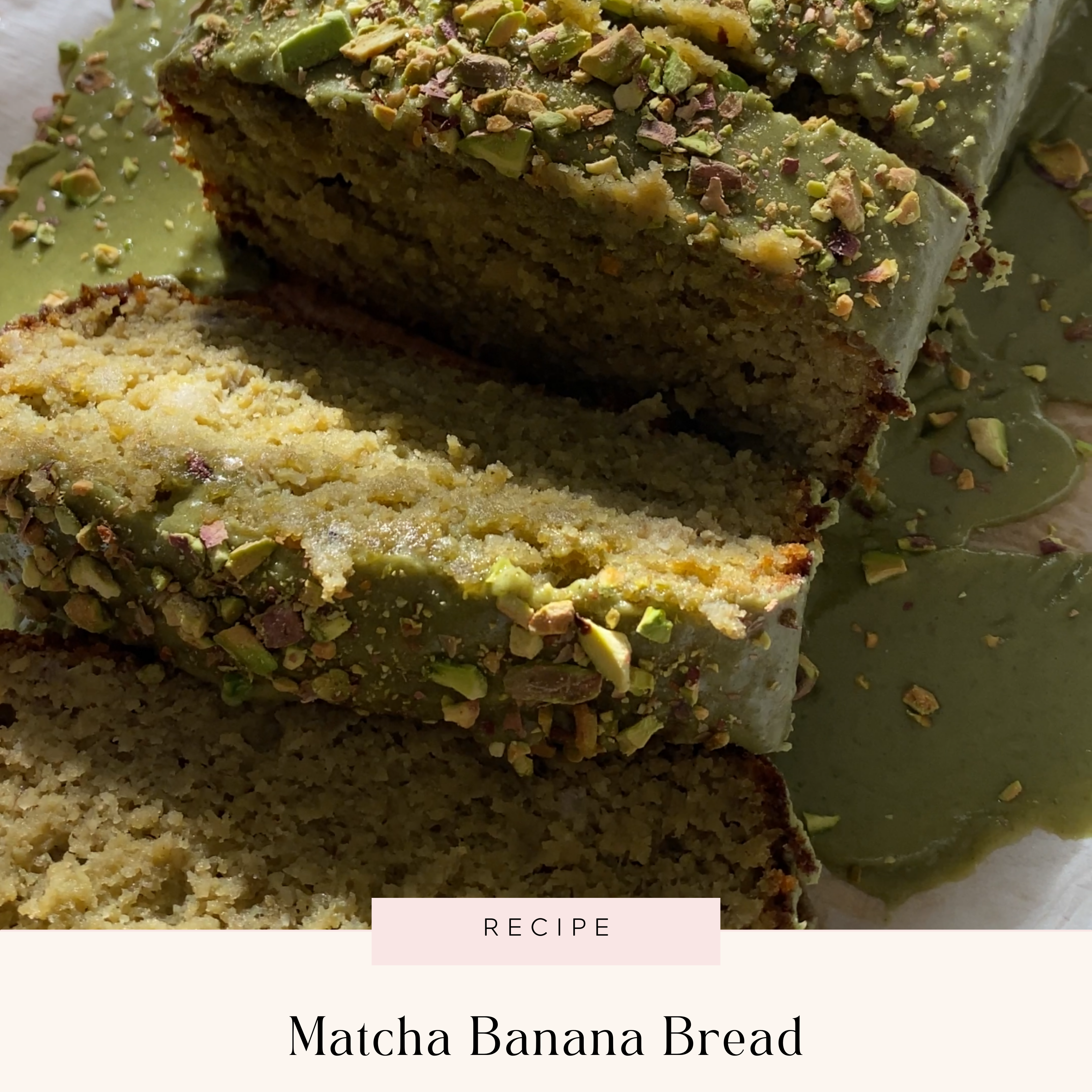 Matcha Banana Bread