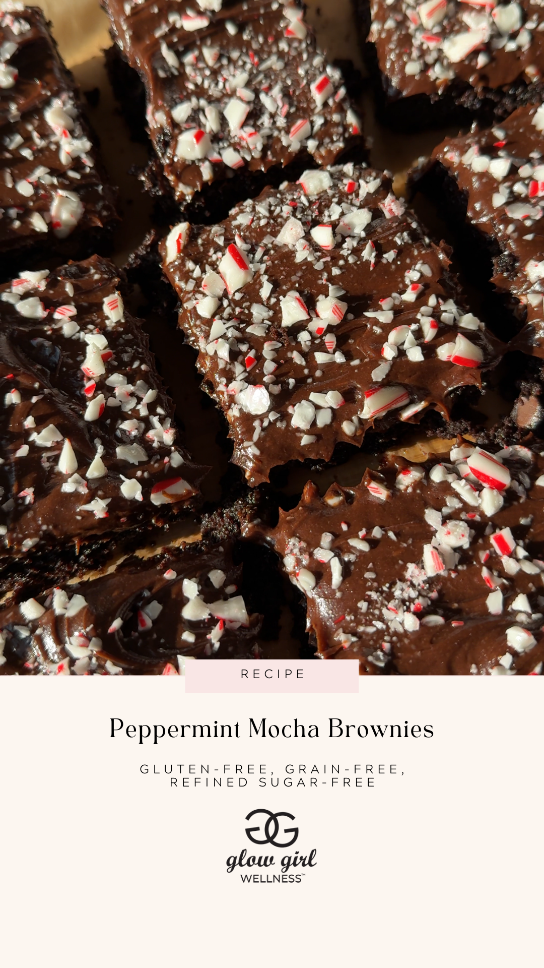 Peppermint Mocha Brownies