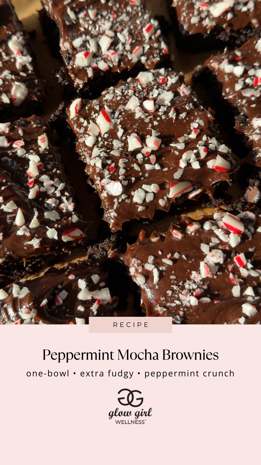 Peppermint Mocha Brownies (Gluten-Free, Festive & So Delicious)