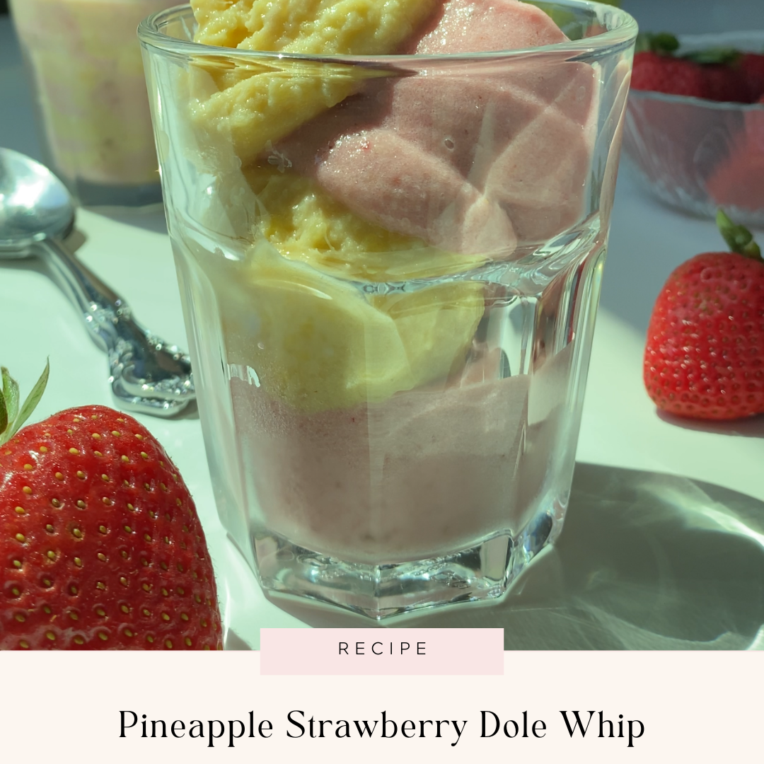 Pineapple Strawberry Dole Whip
