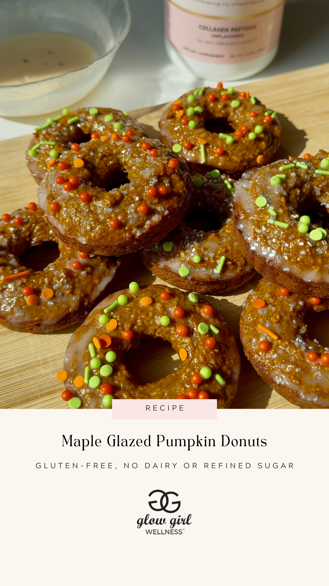 Maple Glazed Pumpkin Donuts