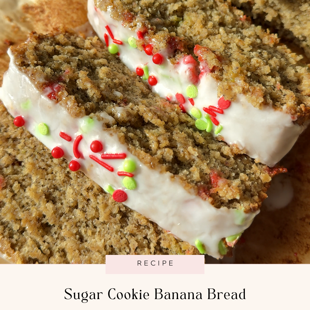 Sugar Cookie Banana Bread
