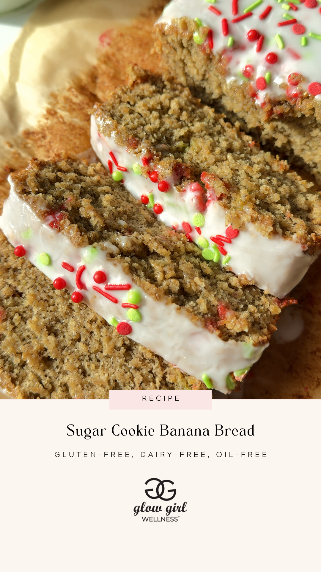 Sugar Cookie Banana Bread