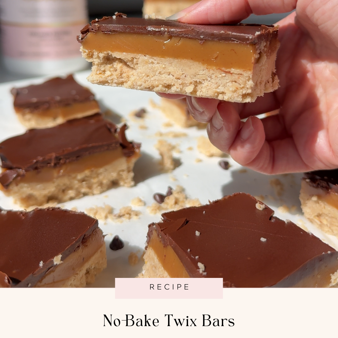 No-Bake Twix Bars