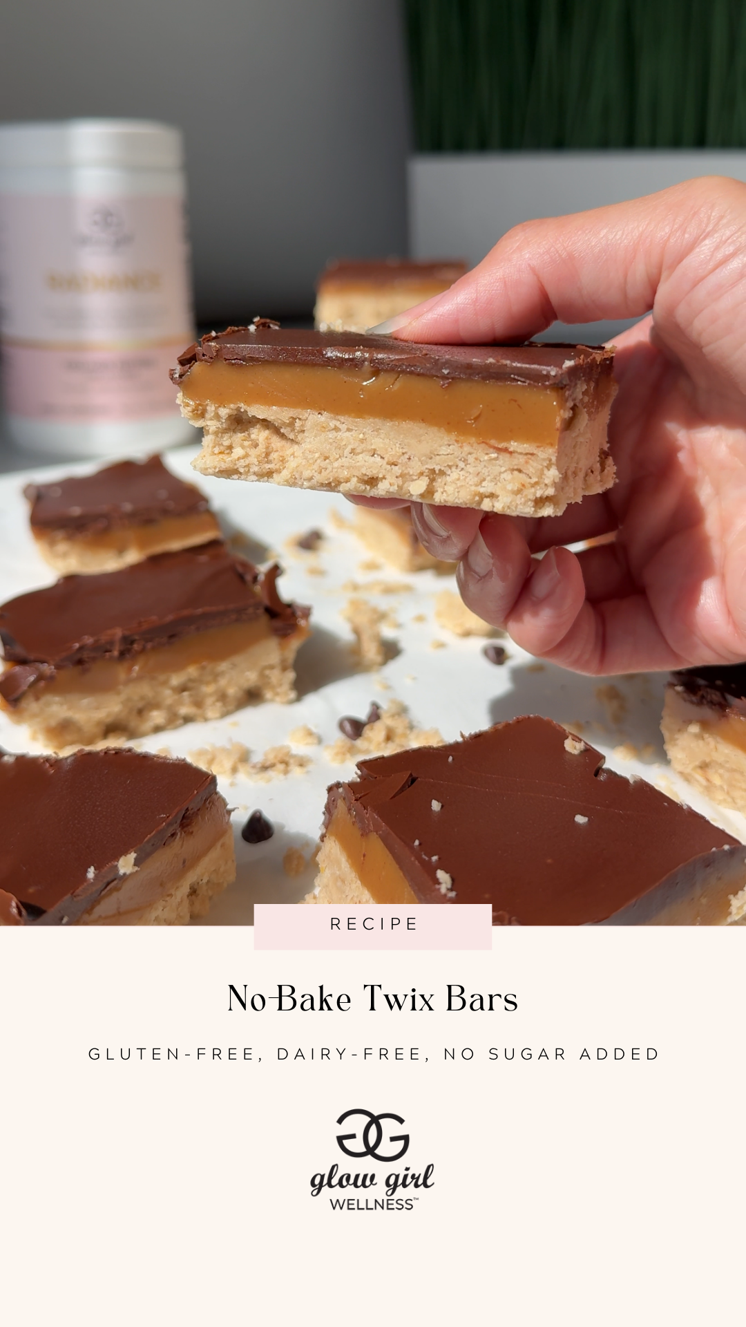 No-Bake Twix Bars