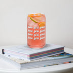 Glow Girl Glow Glass Cup