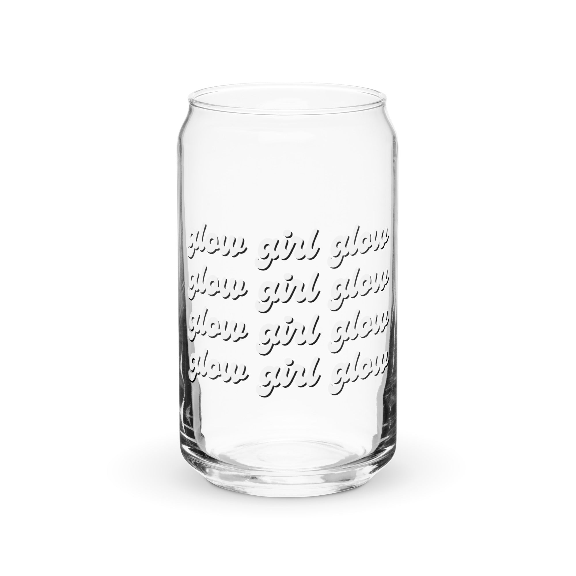Glow Girl Glow Glass Cup