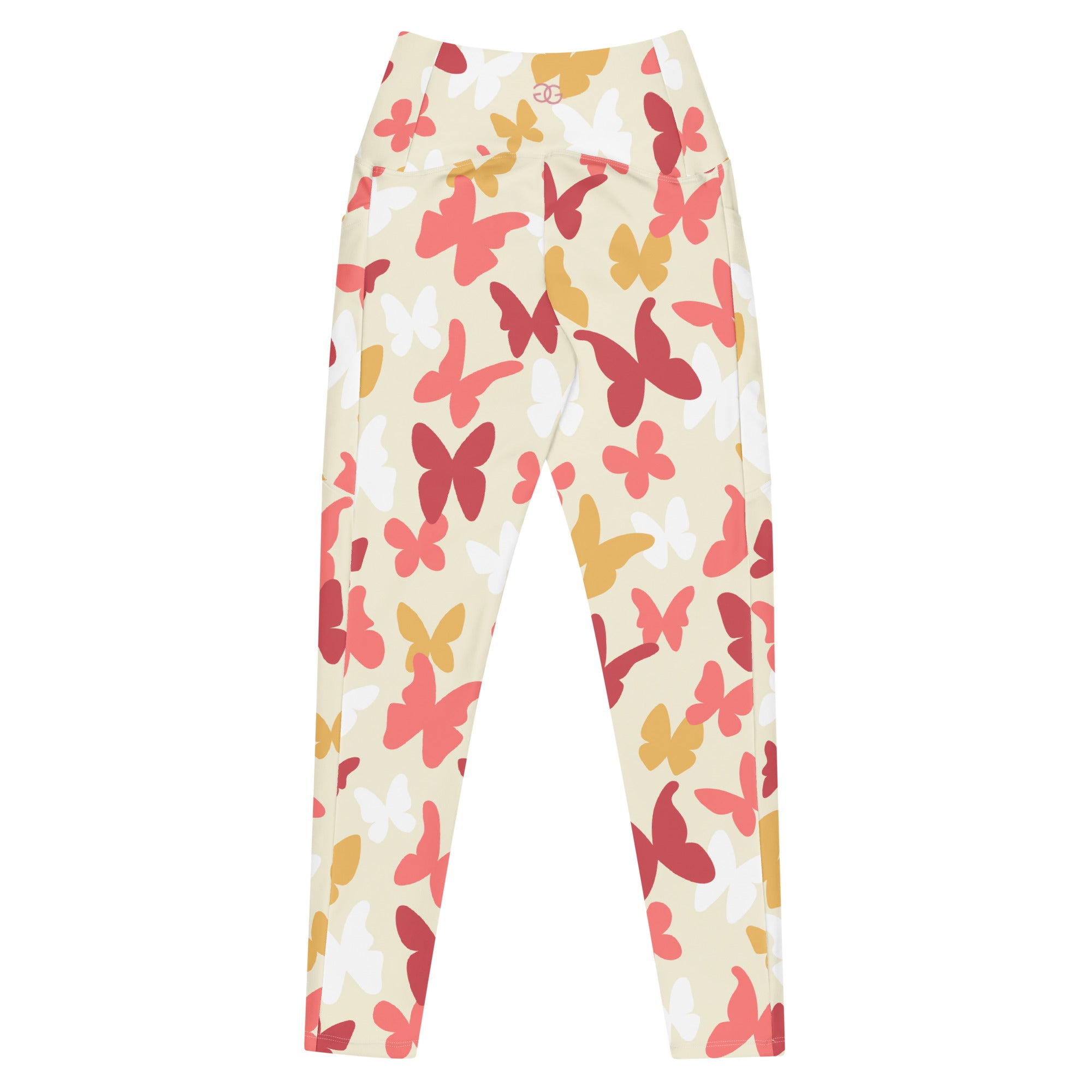 Butterfly Leggings With Pockets