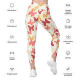 Butterfly Leggings With Pockets