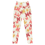 Butterfly Leggings With Pockets