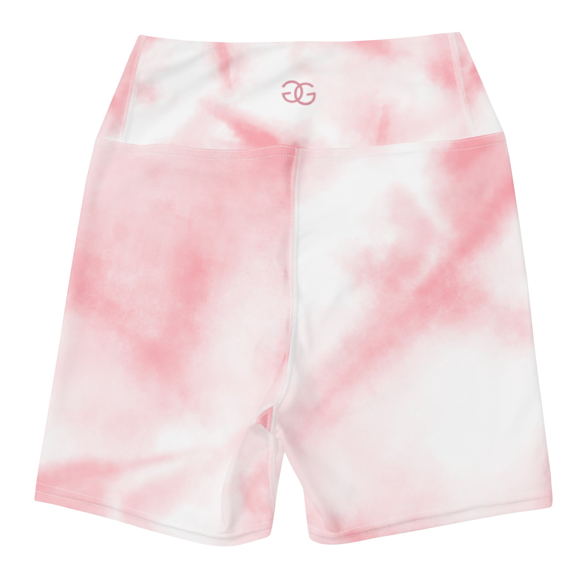 Pink Tie Dye Biker Shorts - Glow Girl Wellness