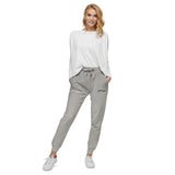 Glow Girl Logo Embroidered Grey Sweatpants