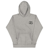 Glow Girl Logo Embroidered Grey Hoodie