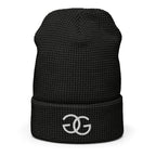 Glow Girl Logo Waffle Knit Beanie