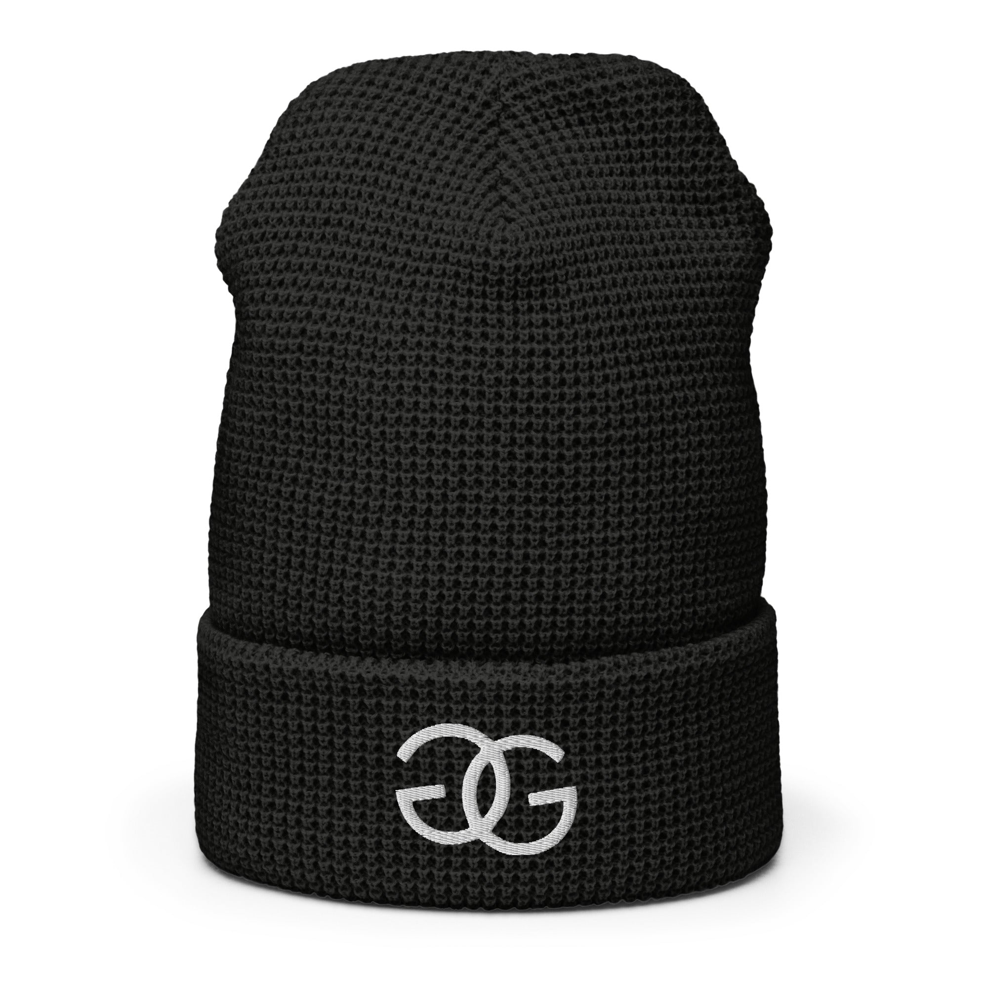 Glow Girl Logo Waffle Knit Beanie
