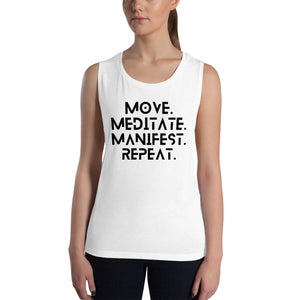 Move Meditate Manifest Repeat Tank